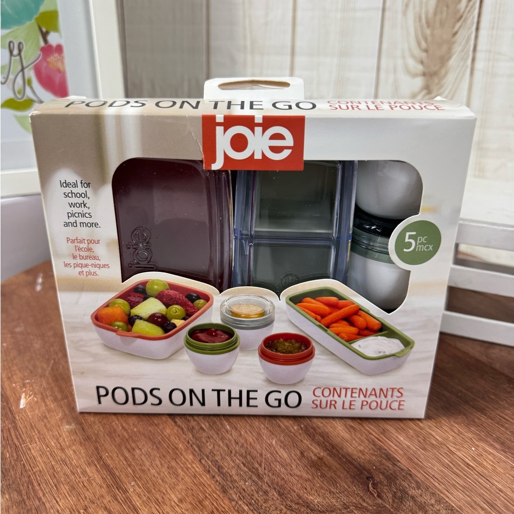 Joie Pods On The Go Food Storage Set - Multicolor 5 PCs.